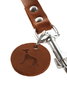 Hunter Correa Ajustable de Cuero 200 cm Marrón Cognac