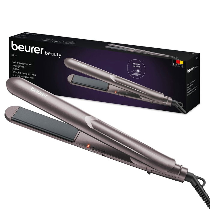Beurer HS-15 Plancha de Cabello con Revestimiento de Cerámica