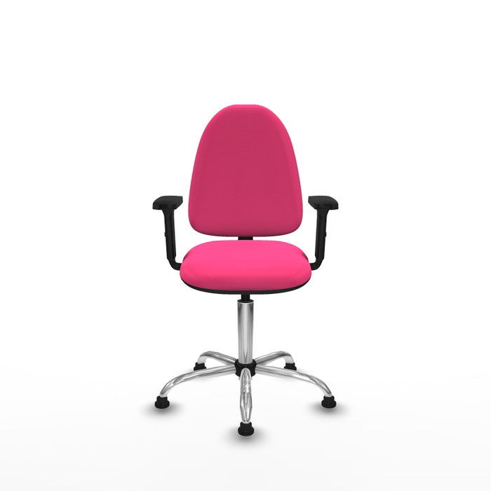 PIQUERAS Y CRESPO Silla de oficina Aýna Rosa con Brazos 2D PIQUERAS Y CRESPO Silla de oficina Aýna Rosa con Brazos 2D
