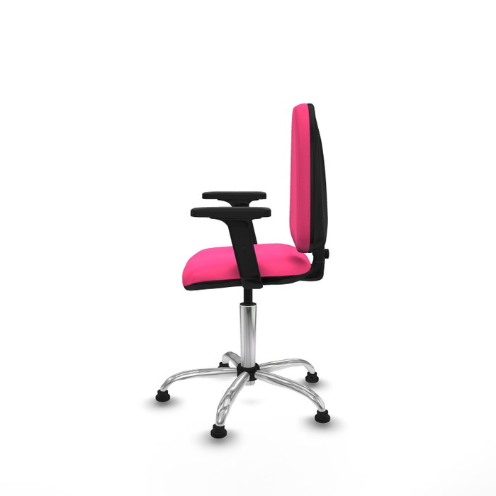PIQUERAS Y CRESPO Silla de oficina Aýna Rosa con Brazos 2D PIQUERAS Y CRESPO Silla de oficina Aýna Rosa con Brazos 2D