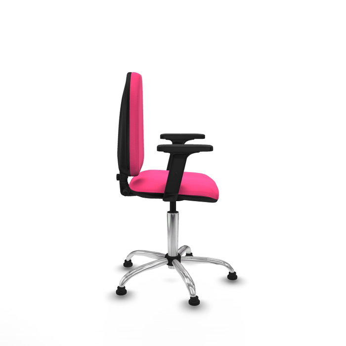 PIQUERAS Y CRESPO Silla de oficina Aýna Rosa con Brazos 2D PIQUERAS Y CRESPO Silla de oficina Aýna Rosa con Brazos 2D