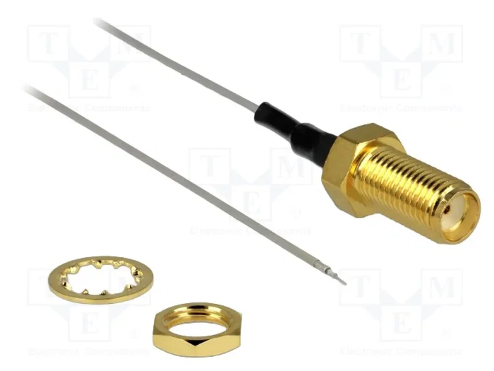 DeLOCK Cable Coaxial 89600 SMA Macho a Extremo Abierto Estañado 94,8 m