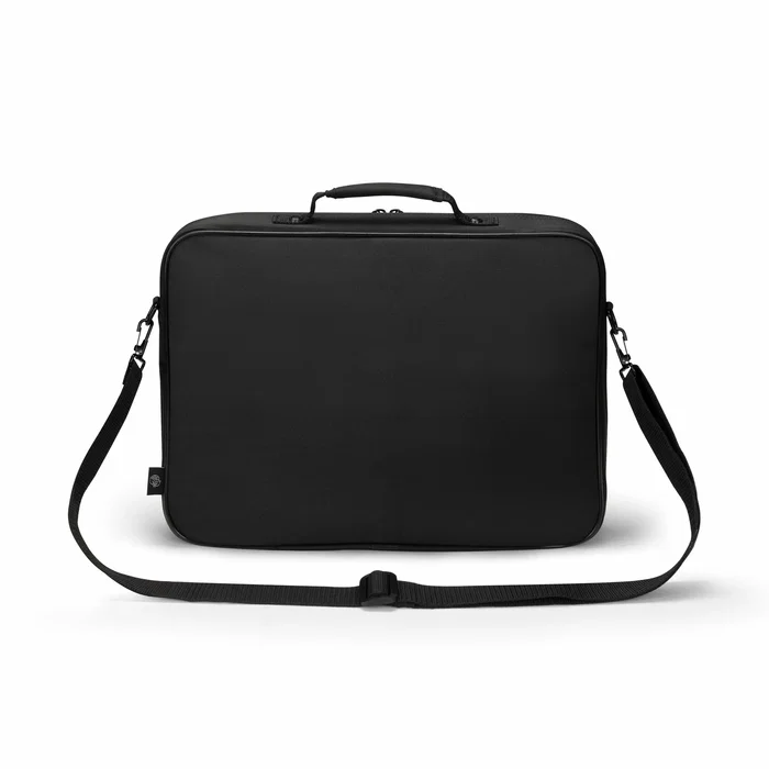 Dicota D32089-RPET Funda o Maletín para Portátil de 43.9 cm (17.3 Pulgadas) Negro - Resistente a Golpes, con Tirante para Hombro y Material Reciclado