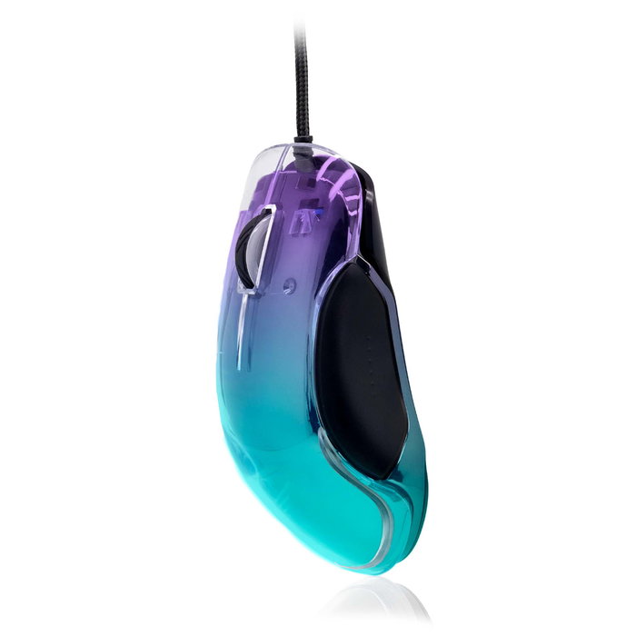 Phoenix technologies Ratón Gaming Banshee Transparente RGB hasta 10000 DPI