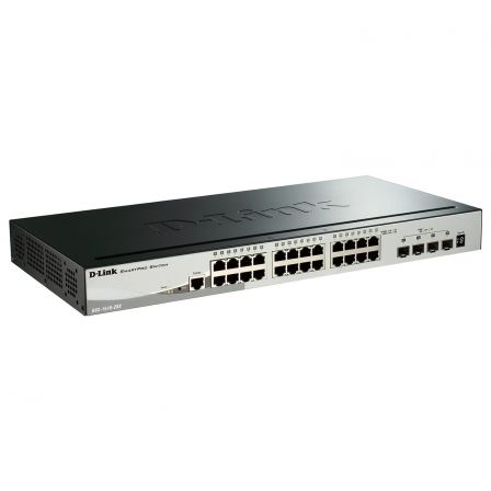 D-Link DGS-1510-28X SmartPro Switch de 28 Puertos (24 RJ-45 y 4 SFP+) D-Link DGS-1510-28X SmartPro Switch de 28 Puertos (24 RJ-45 y 4 SFP+)