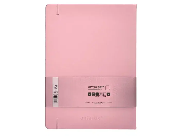 Antartik Cuaderno Antartik Notes tapa dura A4 hojas lisas rosa pastel 100 hojas 80 gr fsc Antartik Cuaderno Antartik Notes tapa dura A4 hojas lisas rosa pastel 100 hojas 80 gr fsc