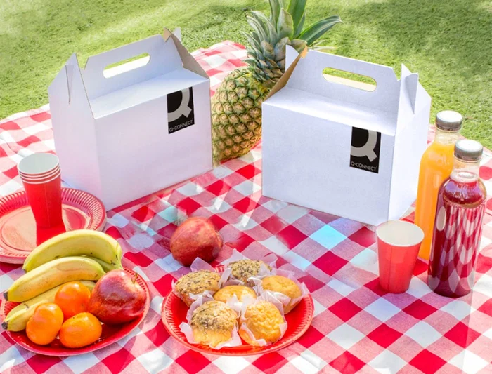 Q-connect Caja Maletín de Cartón para Envío y Transporte 355x258x120 mm Q-connect Caja Maletín de Cartón para Envío y Transporte 355x258x120 mm