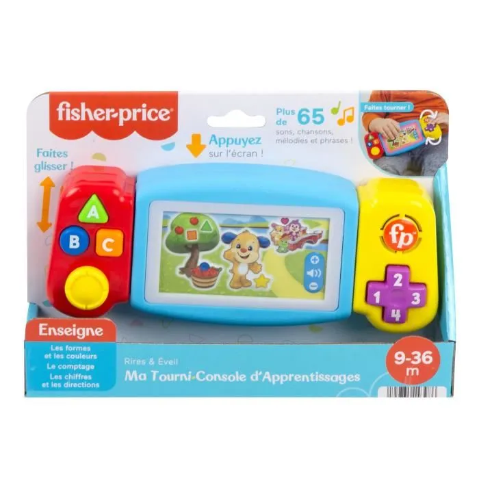 Fisher-Price Consola de Aprendizaje Tourni - Bajo de la Edad del Despertar - MATHNL50 - 9 Meses y +