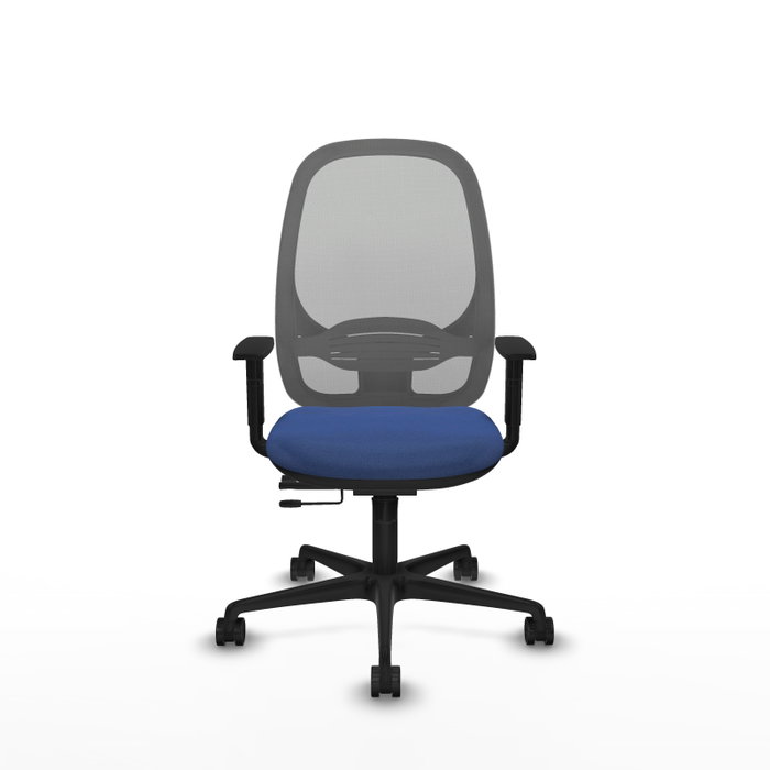 PIQUERAS Y CRESPO Silla de oficina Cilanco Azul marino y Gris