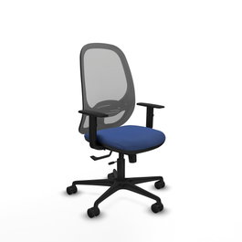 PIQUERAS Y CRESPO Silla de oficina Cilanco Azul marino y Gris