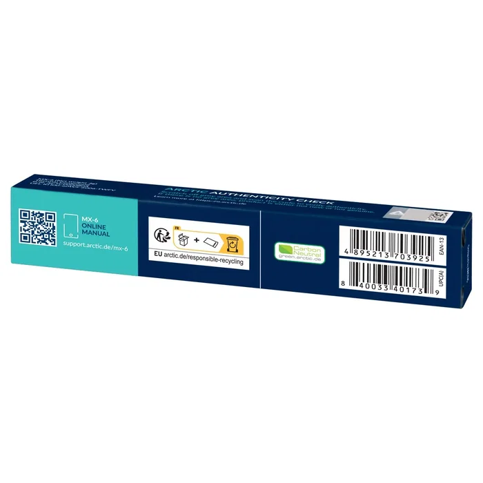ARCTIC MX-6 Pasta térmica 4g Gris ARCTIC MX-6 Pasta térmica 4g Gris