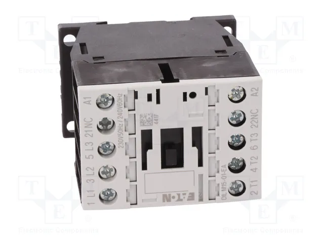 EATON ELECTRIC Contactor DILM15 3-polar 15A 230VAC EATON ELECTRIC Contactor DILM15 3-polar 15A 230VAC