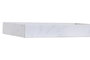 DKD Home Decor Bandeja de Mármol Blanco 30,5x15,5x3,8 cm