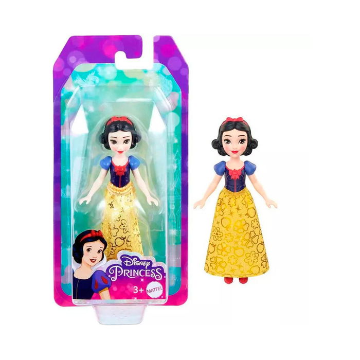 Mattel Disney Princess Minis Surtidas Muñecas Hlw69, Coleccionables Articuladas Inspiradas en Películas Disney, +3 Años
