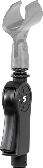 SBG Soporte de Micrófono Recto con Base Trípode Ajustable, Mango Ergonómico y Clips para Cable