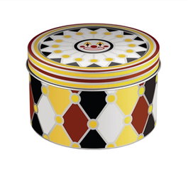 Alessi Circus Conjunto de 3 latas de metal apilables MW31S3