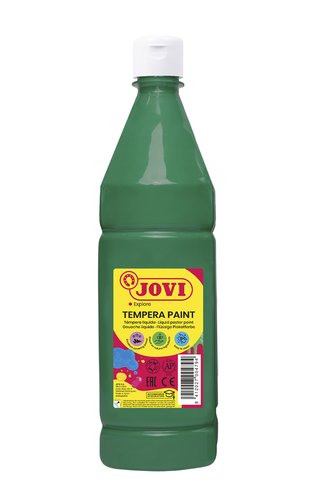 Jovi Témpera líquida Verde oscuro 1000 ml Jovi Témpera líquida Verde oscuro 1000 ml