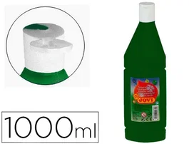 Jovi Tempera Líquida Escolar 1000 ml Verde Oscuro