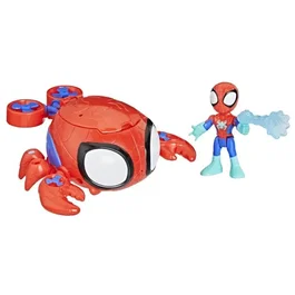Hasbro Figura y Vehículo de Araña Marina Spidey Water-Webs Marvel Spidey y sus Increíbles Amigos Juguete a Partir de 4 Años HASG14645P0