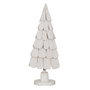 Ixia Figura Árbol Blanco Madera Paulonia 38 x 20 x 100 cm