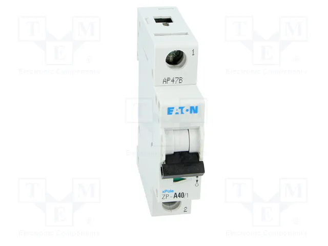 EATON ELECTRIC ZP-A40/1 Interruptor de aislamiento 40A 400VAC 1 Polo EATON ELECTRIC ZP-A40/1 Interruptor de aislamiento 40A 400VAC 1 Polo