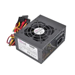 L-LINK LL-PS-MICRO500-CAB Fuente Alimentación 500W Micro ATX 3SATA 8cm Activo Negro