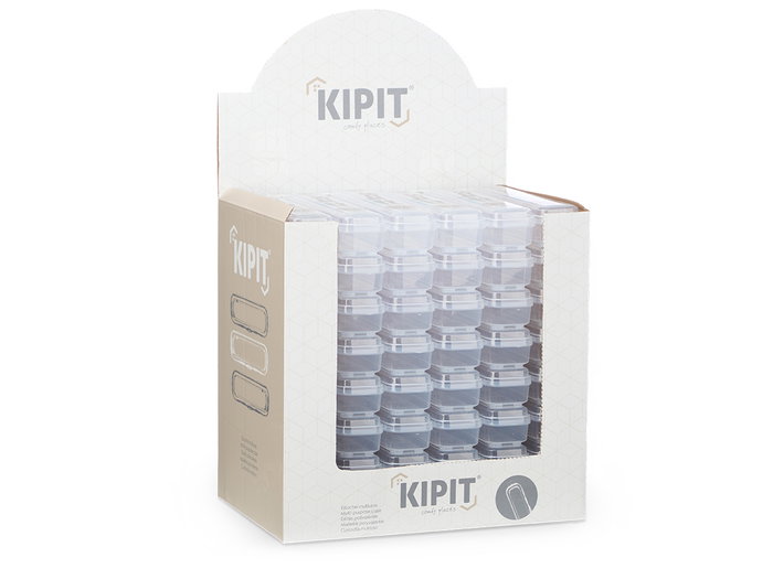 KIPIT Estuche Multiuso Cubiertos Transparente