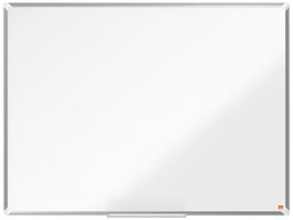 Pizarra Blanca Magnetica Nobo Premium Plus Vitrificada Marco Aluminio 120X90 Cm
