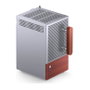Jonsbo T6 Mini-Tower Mini-ITX con vidrio templado y madera - plata
