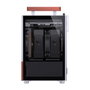 Jonsbo T6 Mini-Tower Mini-ITX con vidrio templado y madera - plata
