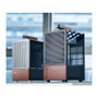 Jonsbo T6 Mini-Tower Mini-ITX con vidrio templado y madera - plata
