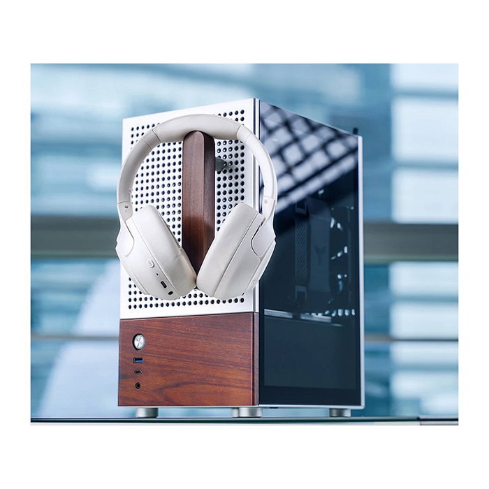 Jonsbo T6 Mini-Tower Mini-ITX con vidrio templado y madera - plata