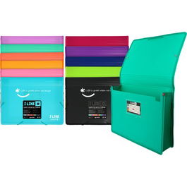 Carpeta De Gomas Y Solapas Grafoplas Pp Like 2 Maxi A4 Coral (Set de 2)