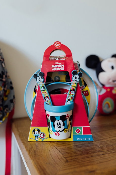 Licensing Set Premium Bicolor Antideslizante Mickey 5 Pcs