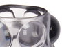 Giftdecor Portavela Bola Gris 8.4x12.5x8.4 cm (Set de 12)
