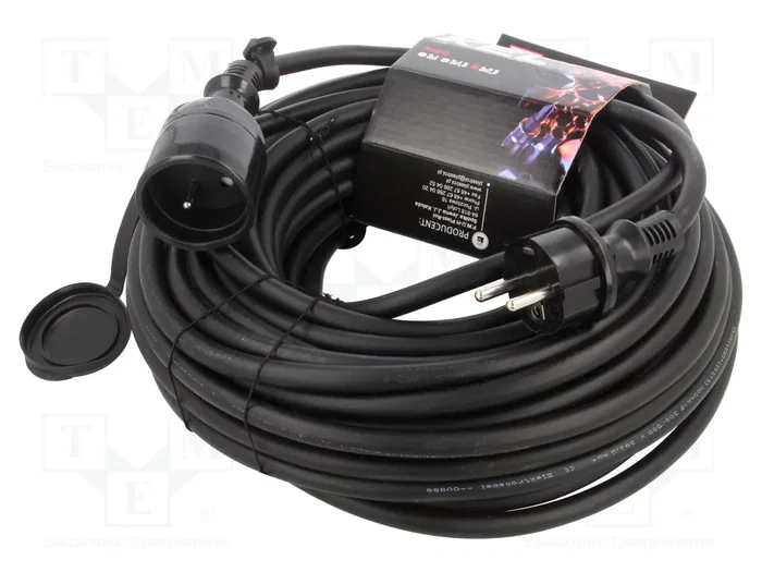 KEL Prolongador de alimentación H05RR-F 3G2,5mm2 25m KEL Prolongador de alimentación H05RR-F 3G2,5mm2 25m