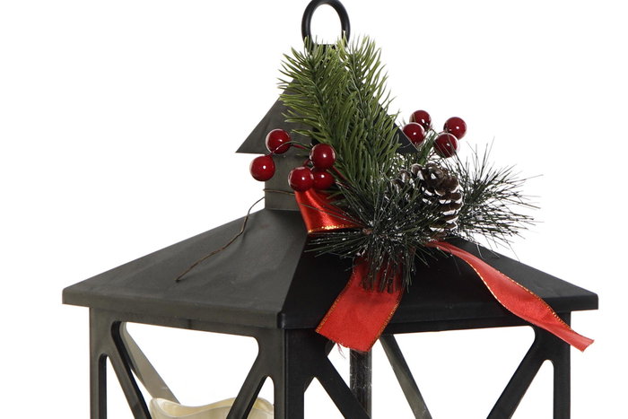 DKD Home Decor Farola Navidad Tradicional Negro DKD Home Decor Farola Navidad Tradicional Negro
