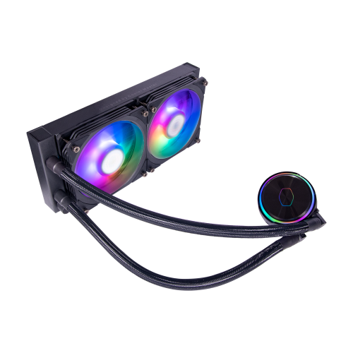 Cooler Master MasterLiquid PL240 Flux ARGB GEN2 con soporte LGA1700