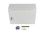 Lanberg Armario rack mural 19 pulgadas 4U+3U gris