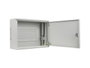 Lanberg Armario rack mural 19 pulgadas 4U+3U gris