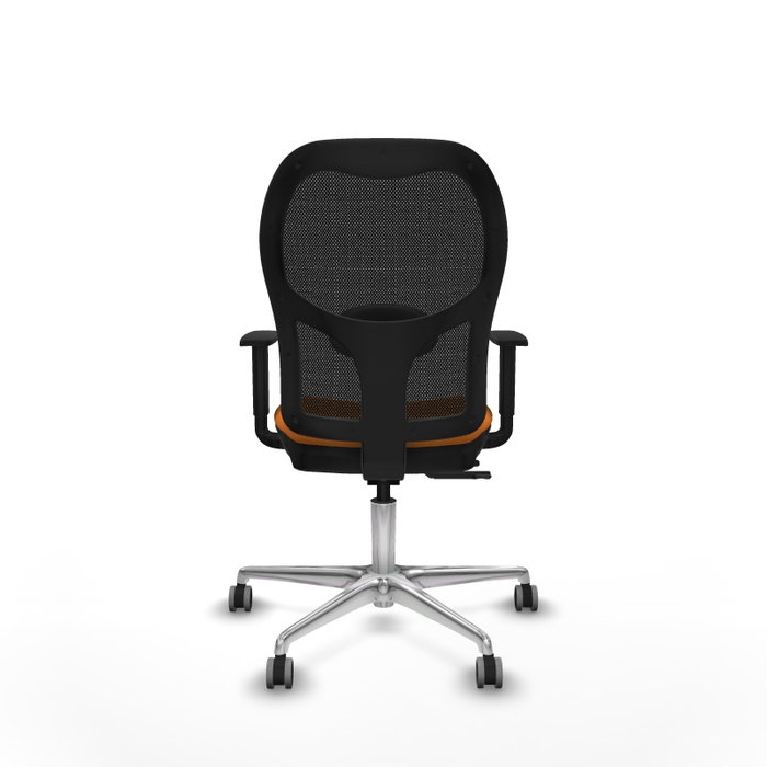 PIQUERAS Y CRESPO Silla de oficina Jorquera Naranja y Negro PIQUERAS Y CRESPO Silla de oficina Jorquera Naranja y Negro