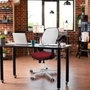 PIQUERAS Y CRESPO Silla de oficina Jorquera Naranja y Negro