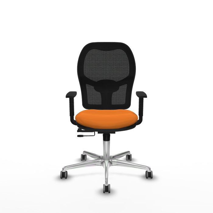 PIQUERAS Y CRESPO Silla de oficina Jorquera Naranja y Negro PIQUERAS Y CRESPO Silla de oficina Jorquera Naranja y Negro