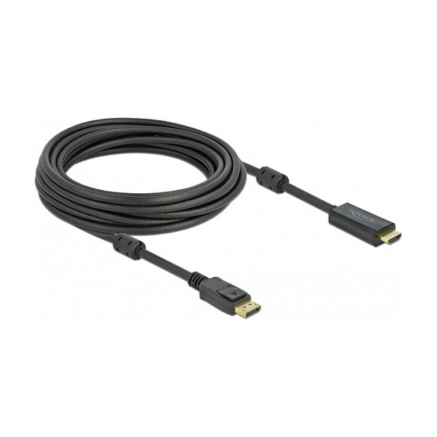 DeLOCK Cable Pasivo DisplayPort 1.2 a HDMI 4K 30 Hz 7 m DeLOCK Cable Pasivo DisplayPort 1.2 a HDMI 4K 30 Hz 7 m