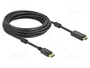 DeLOCK Cable adaptador de vídeo DisplayPort 1.2 a HDMI 4K 30 Hz 7 m 85961