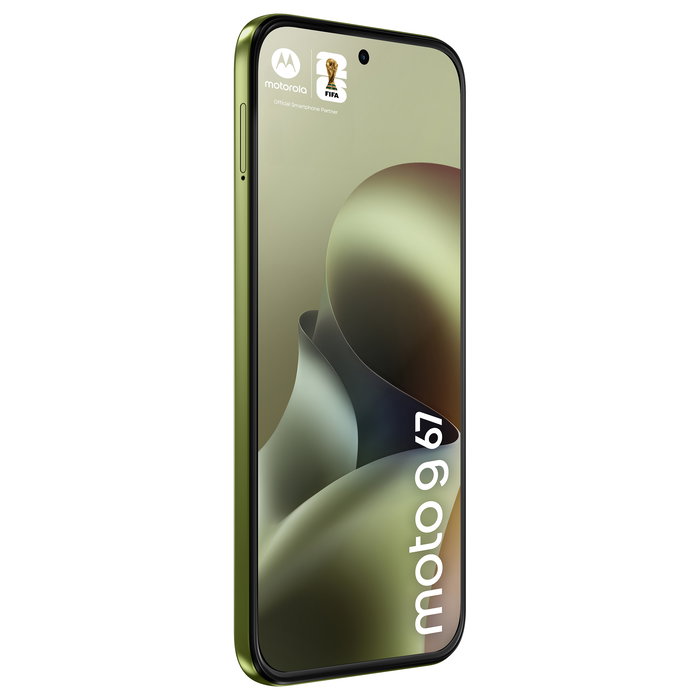 Motorola Moto G67 (4GB/256GB) Smartphone Android 16.0 - Pantalla 6.8" Extreme AMOLED 120Hz, Cámara 50MP Sony LYTIA 600, 5G, 5200 mAh, Verde PANTONE Nile, IP64