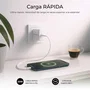 Subblim Cargador USB-C GaN 20W PD Pared/Viaje Blanco