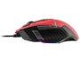 A4-Tech Bloody W95Max USB Sports Red Ratón Gaming, Sensor BC3332-A, 12000 CPI, 2000 Hz, RGB, Negro y Rojo