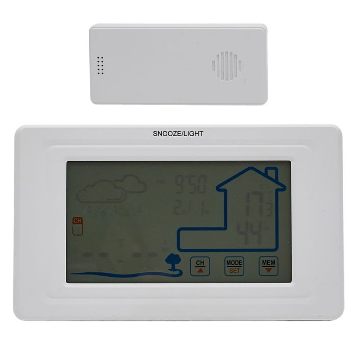 Je cherche une Idee Estación Meteorológica y Reloj Despertador de Plástico