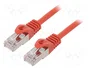 Gembird PP6-0.5M/R Cable de Red Cat6 F/UTP Rojo 0,5 m